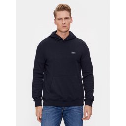 Guess Pulóver Brand New Tech Stret M4RQ10 KC262 Sötétkék Regular Fit