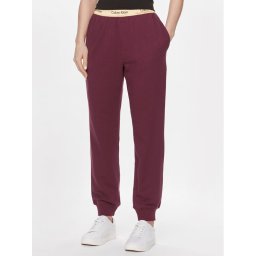 Calvin Klein Underwear Pizsama nadrág 000QS7045E Bordó Regular Fit