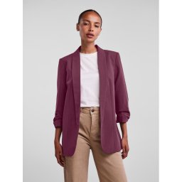 Pieces Zakó 17090996 Bordó Regular Fit