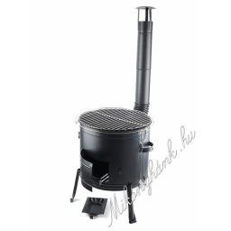 45cm Bográcsház+ grillrács 50 cm szett (8részes)