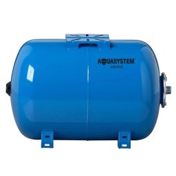Hidrofor tartály AQUASYSTEM 80l - fekvő házi vízműhöz, gumimembránnal, max. 10 bar