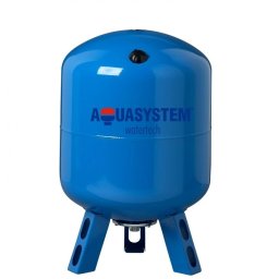 Hidrofor tartály AQUASYSTEM 50l - álló, tágulási tartály házi vízműhöz, 10 bar