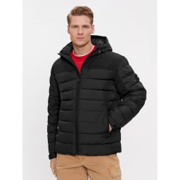 Tommy Hilfiger Átmeneti kabát MW0MW33735 Fekete Regular Fit