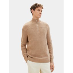 Tom Tailor Sweater 1038315 Barna Regular Fit