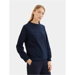 Tom Tailor Pulóver 1039069 Sötétkék Regular Fit