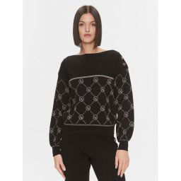 Liu Jo Sweater TF3204 MA63L Fekete Regular Fit