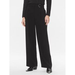 Boss Szövet nadrág Tapiana 50479405 Fekete Relaxed Fit