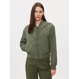 Calvin Klein Jeans Bomber dzseki J20J222587 Zöld Regular Fit