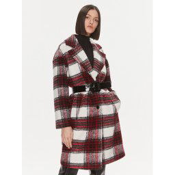 Liu Jo Gyapjú kabát MF3122 J4577 Színes Relaxed Fit