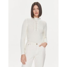 Liu Jo Sweater MF3223 MA95M Ekru Slim Fit