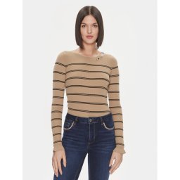 Liu Jo Sweater MF3001 MS99E Barna Slim Fit
