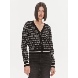 Liu Jo Sport Kardigán TF3211 MA63L Fekete Regular Fit