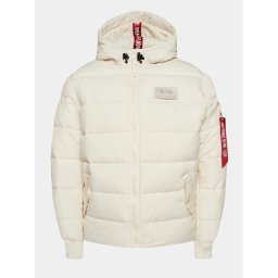 Alpha Industries Pehelykabát 118113 Ekru Regular Fit