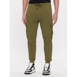 Boss Melegítő alsó Seteam 50507886 Zöld Relaxed Fit