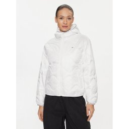 Tommy Jeans Átmeneti kabát DW0DW17242 Fehér Regular Fit