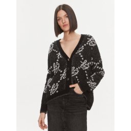 Liu Jo Kardigán MF3226 26054 Fekete Regular Fit