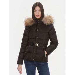 Liu Jo Pehelykabát MF3062 T3130 Fekete Regular Fit