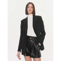 Liu Jo Zakó MF3231 T7896 Fekete Regular Fit