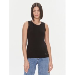 Liu Jo Felső 5F3117 J5360 Fekete Regular Fit
