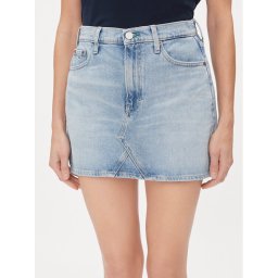 Tommy Jeans Farmer szoknya Izzie DW0DW17219 Kék Regular Fit