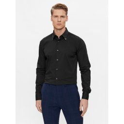Hugo Ing Ermo 50508633 Fekete Slim Fit