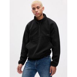 Gap Polár kabát 811303-04 Fekete Regular Fit