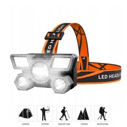XPE High x 9 LED USB homloklámpa