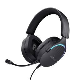 TRUST Gaming headset GXT 490 FAYZO, USB, fekete, fekete