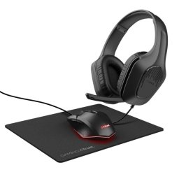 TRUST Headset egér egérpad GXT 790 3in1 Gaming Bundle, Fekete