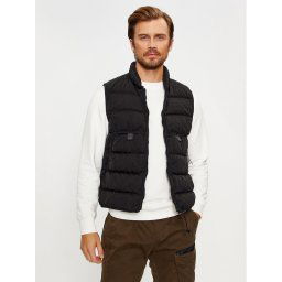 C.P. Company Mellény Down Vest 15CMOW030A 006369G Fekete Regular Fit