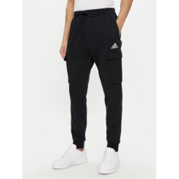 adidas Melegítő alsó Essentials Fleece Regular Tapered Cargo Joggers HL2226 Fekete Regular Fit