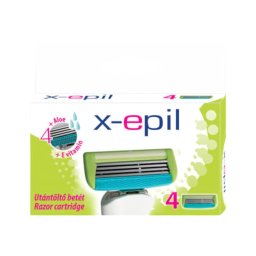 X-Epil - női borotva betét 4 pengés (4 db)