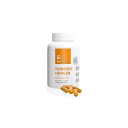 Kurkuma kapszula gyömbérrel és BioPerine® feketeborssal TURMERIC+GINGER - 60 db