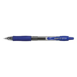 PILOT Zseléstoll, 0,32 mm, nyomógombos, PILOT "G-2", kék
