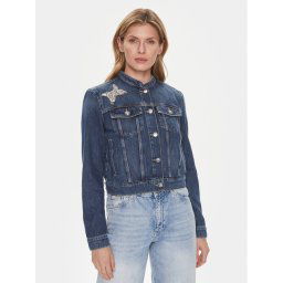Guess Farmer kabát Delya W4RN54 D4VIG Sötétkék Regular Fit