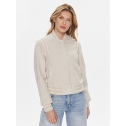 Guess Bomber dzseki Gloria W4RL45 WFWS2 Ekru Regular Fit