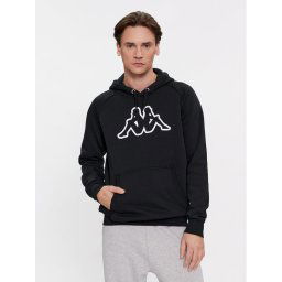 Kappa Pulóver Zaiver 303WEP0 Fekete Regular Fit