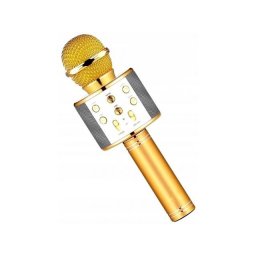 Karaoke bluetooth mikrofon hangszóróval, Ezüst