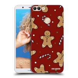 Fekete szilikon tok az alábbi mobiltelefonokra Huawei P Smart - Gingerbread 2
