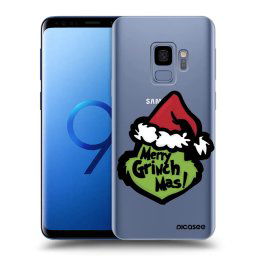Átlátszó szilikon tok az alábbi mobiltelefonokra Samsung Galaxy S9 G960F - Grinch 2
