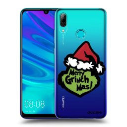 Átlátszó szilikon tok az alábbi mobiltelefonokra Huawei P Smart 2019 - Grinch 2