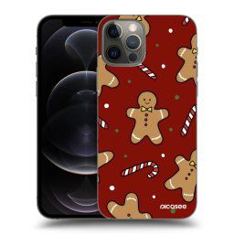 Átlátszó szilikon tok az alábbi mobiltelefonokra Apple iPhone 12 Pro - Gingerbread 2