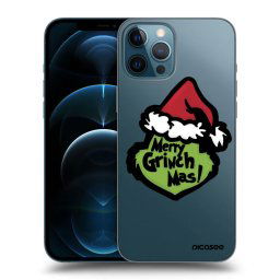Átlátszó szilikon tok az alábbi mobiltelefonokra Apple iPhone 12 Pro Max - Grinch 2