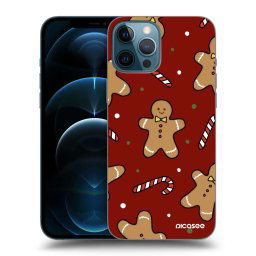 Átlátszó szilikon tok az alábbi mobiltelefonokra Apple iPhone 12 Pro Max - Gingerbread 2