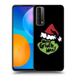 Fekete szilikon tok az alábbi mobiltelefonokra Huawei P Smart 2021 - Grinch 2