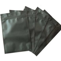 100x Mattfekete Vákuumfólia Zipp Lock-os 12x18cm (5207)