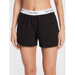 Calvin Klein Underwear Rövid pizsama nadrág 000QS6871E Fekete Regular Fit