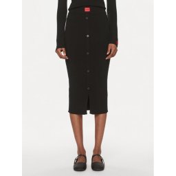 Hugo Ceruzaszoknya Sandu 50507898 Fekete Slim Fit