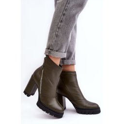 Női magassarkú bokacsízma step in style MM-189407