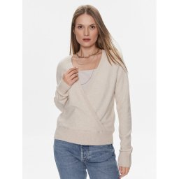 Vila Sweater Ril 14092042 Bézs Regular Fit